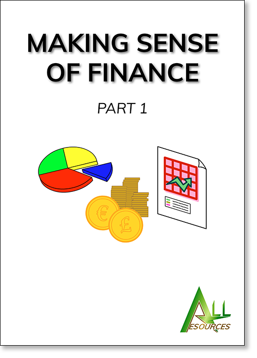 Finances resource: Making Sense of Finance — Part 1